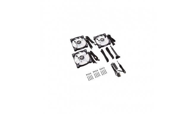 Thermaltake Pure 12 ARGB Computer case Fan 12 cm Black 3 pc(s)