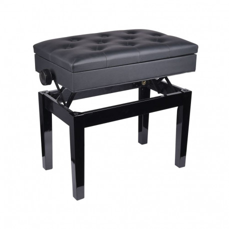 V-Tone klaveripink BENCH 2 hoiulaekaga, must