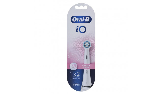 Oral-B iO Gentle Care 4210201343646 hambaharja otsik 2 tk valge