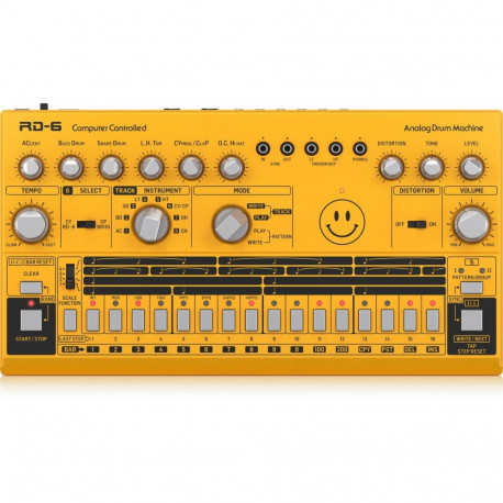 Behringer RD-6-AM Maszyna perkusyjna - bursztynowy