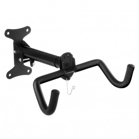 Maclean bicycle wall mount, horizontal, steel, max load 30kg, MC-484