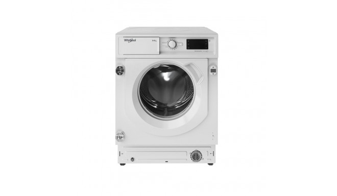 Whirlpool BI WMWG 91485 EU integreeritud eestlaetav valge pesumasin-kuivati