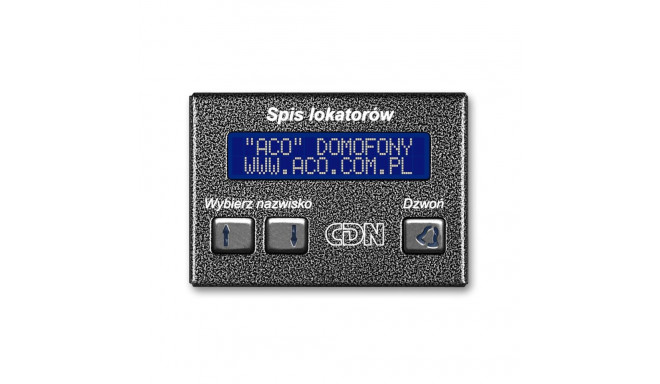 ACO CDN-230E GR elektrooniline üürniku inventuur grafiit