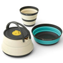 SEA TO SUMMIT Frontier UL ultra-light folding kettle set for 1 person/3 pieces
