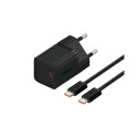 Baseus P10110902113-01 USB-C GaN5 mini 30W mains charger Black