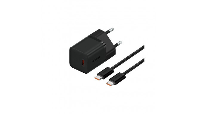 Baseus P10110902113-01 USB-C GaN5 mini 30W mains charger Black