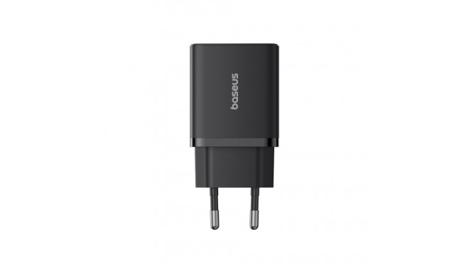 Baseus P10111404113-00 Cube USB-C / USB-A 30W seinalaadija must