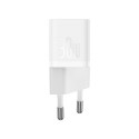 Baseus P10110902213-01 USB-C GaN5 mini 30W seinalaadija valge