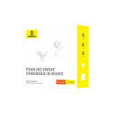 Baseus Bowie E20 Headset Wireless In-ear Calls/Music Bluetooth White