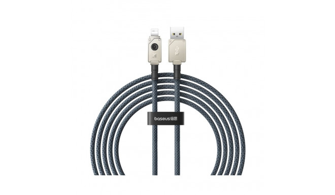 Baseus Unbreakable USB A to iP kaabel 2 m 5V-2.4A valge