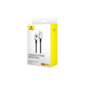 Baseus Unbreakable USB A to iP cable 2 m 5V-2.4A White