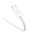 Baseus Superior USB C to USB C andmesidekaabel 1 m 30 W valge
