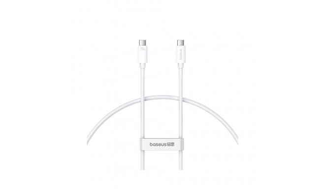 Baseus Superior USB C to USB C andmekaabel 1 m 240 W valge