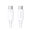 Baseus Superior USB C to USB C andmekaabel 1 m 240 W valge