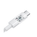 Baseus Gem USB A to USB C kiirlaadimiskaabel 2 m 100 W valge