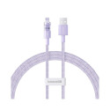 Baseus Gem USB to IP 2.4A kiire laadimiskaabel 1 m lilla