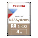 Toshiba 8,9 cm (3,5") 4 TB SATA3 NAS N300 HDD 7200 p/min sisemine