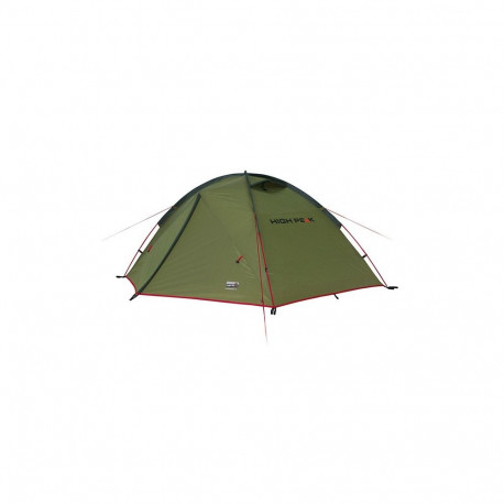 High Peak Woodpecker 3 3 person(s) Green, Red Dome/Igloo tent