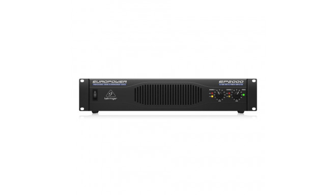 Behringer EP2000 must audio võimendi lavakasutuseks