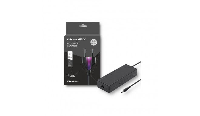 Qoltec 120W lauaarvuti toiteplokk | 12V | 10A | 5.5*2.5 | + toitekaabel