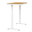 ACTIVEJET elektriliselt reguleeritava kõrgusega kirjutuslaud 140x70 ET119W-C valge/tamm