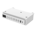 ACTIVEJET elektriliselt reguleeritava kõrgusega kirjutuslaud 140x70 ET119W-C valge/tamm