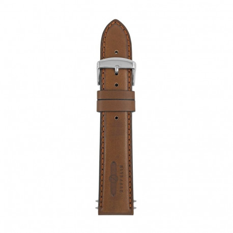Zeppelin leather strap brown, 22 mm