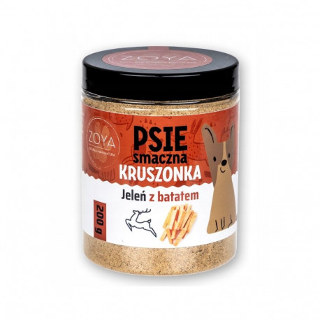 Zoya hirveliha krõbin bataadiga - koeramaius - 200g