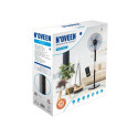 N'OVEEN F455 16"/40 cm must põrandaventilaator kaugjuhtimispuldiga