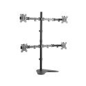 LogiLink BP0046 monitor mount / stand 81.3 cm (32") Desk Stainless steel