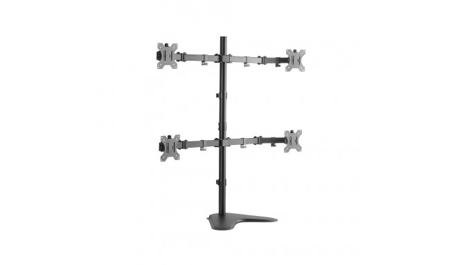 LogiLink BP0046 monitor mount / stand 81.3 cm (32") Desk Stainless steel