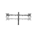 LogiLink BP0046 monitor mount / stand 81.3 cm (32") Desk Stainless steel