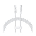Baseus Gem USB C to USB C kiirlaadimiskaabel 1 m 100 W valge
