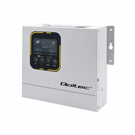 Qoltec Inverter ECO Solar Boost Water Heating Solar Inverter | MPPT | BYPASS | LCD | 4kW