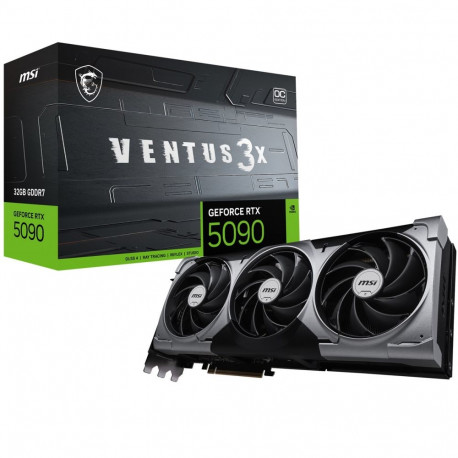 MSI VENTUS GEFORCE RTX 5090 32G 3X OC graafikakaart NVIDIA 32 GB GDDR7