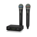 Behringer ULM302MIC - 2.4 GHz Digital Wireless System with 2 Handheld Microphones and Receiver