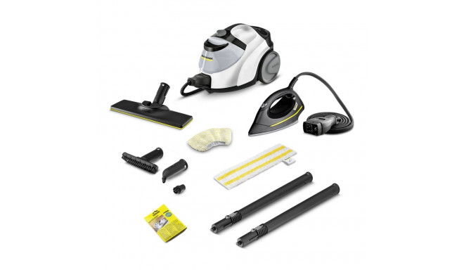 Kärcher SC 5 EasyFix IRON silindriline aurupuhasti 1,5 l 2250 W must, valge