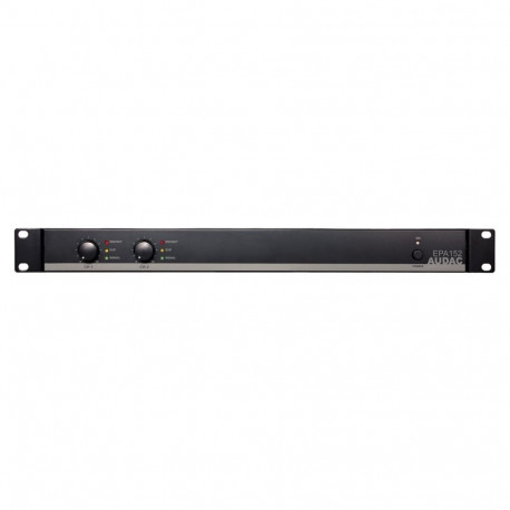 AUDAC EPA152 audio amplifier 2.0 channels Black