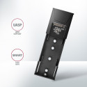 Axagon EEM2-GTS2 must M.2 SSD-korpus