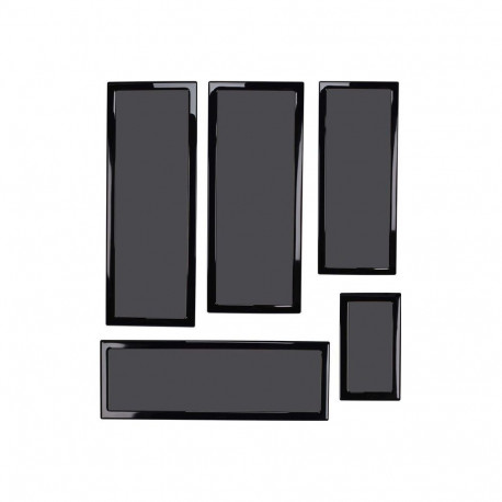 Demciflex Dust Filter Set for Lian Li O11 Dynamic - black/black