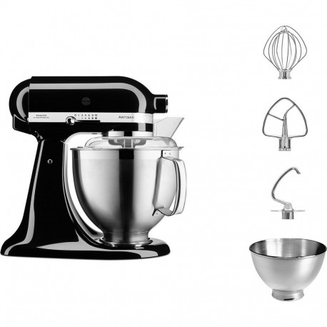 KitchenAid Artisan 5KSM185PS köögikombain 300 W 4,8 l must