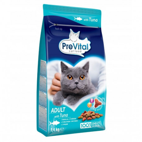 Prevital Adult tuunikala - kuivtoit kassidele - 1,4 kg