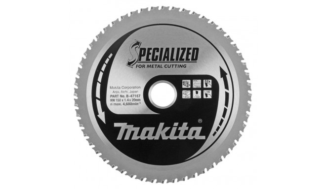 Makita B-47167 circular saw blade 1 pc(s)