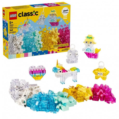 LEGO CLASSIC 11040 maagiline läbipaistev karp