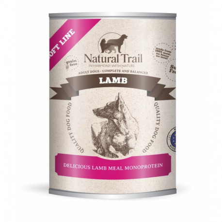 NATURAL TRAIL märg koeratoit Soft Line lambaliha 800g