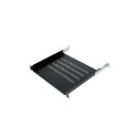 Triton 19" shelf 1U 550mm 80kg plastic black