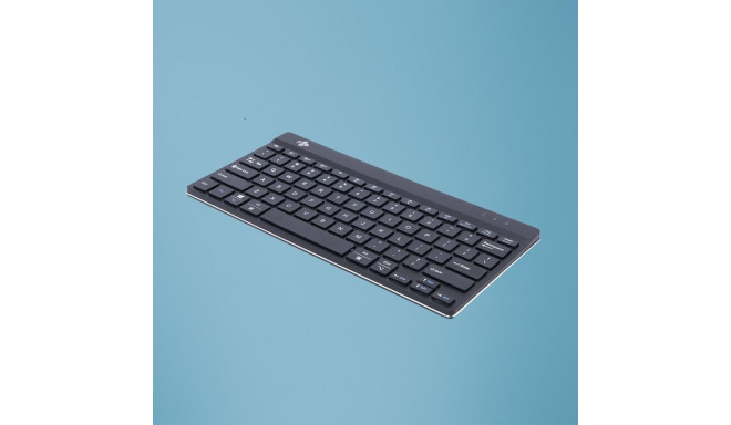 R-Go Tools ergonoomiline klaviatuur R-Go Compact Break, kompaktne klaviatuur pausitarkvaraga, QWERTY