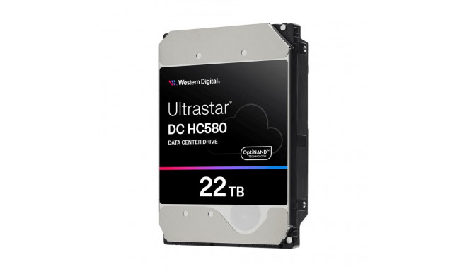 Western Digital Ultrastar DC HC580 sisemine kõvaketas 22 TB 7200 p/min 512 MB 3,5" SAS
