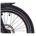 JOBOBIKE Sam - Foldable Electric City Bike for Seniors 250W Grey