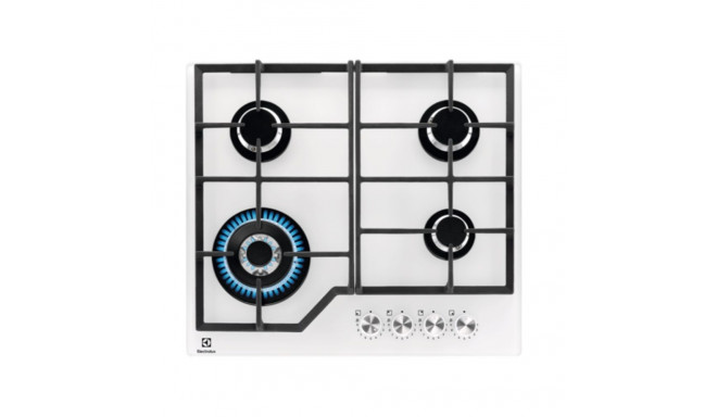 Electrolux KGG64362W valge integreeritud 60 cm gaasipliit 4 tsooniga